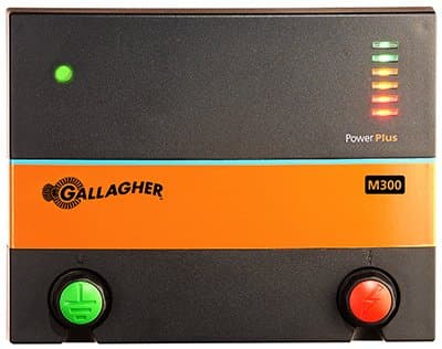 Gallagher G380504 Electric Fence Charger, M300, 3 Joules, 110-Volt - Quantity 10