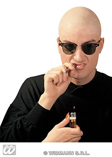 Sancto International Adult Fancy Dress Bald Head Cap Headpiece