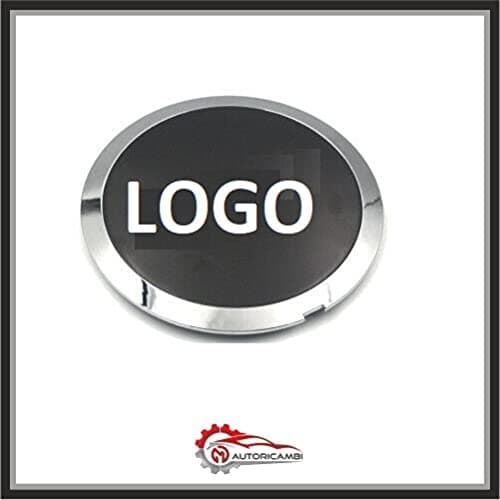 Hubcap with Crest Logo For Alloy Wheel Rims – Made in Italy