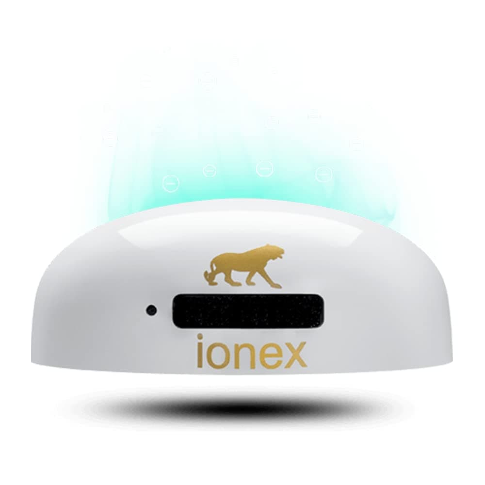IonexAir Ionizer - Carbon Brush Ionizing (Patent) - White.