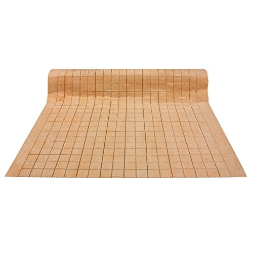 Wet Room Waterproofing Shower Membrane Tanking Tape - Self Adhesive Underlayment Suitable with Tile Adhesive Butyl Fabric Membrane Collar for Bathroom, Floor, Corner and Wall - 10m2