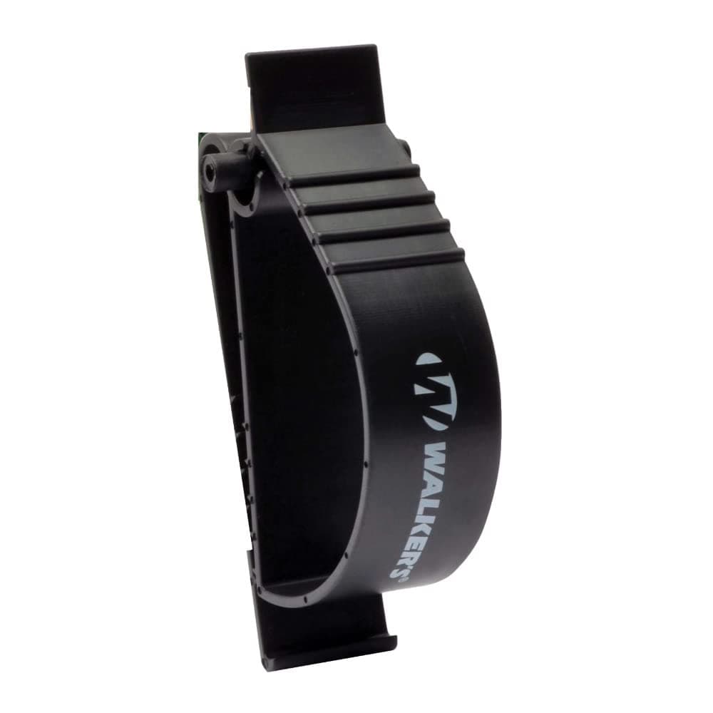 Game Ear Walker's Belt Clip Holder for Ear Muffs, Gl, Rope, Ect, Black, One Size (GWP-BELTLOOP)