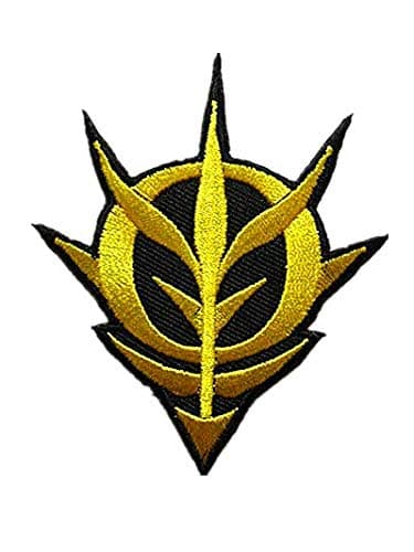 Mobile Suit Gundam -Zeon Military Hook Loop Tactics Morale Embroidered Patch (color1)