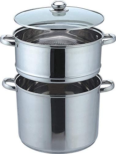 Kamberg Couscous Pan, Stainless Steel, stainless steel, 4 Litres
