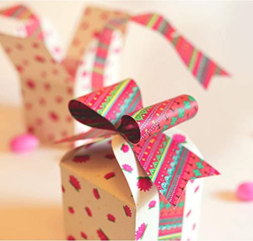 gift box Candy Gift Boxes for Party (2.5" x 2.5" x 2.5") Set of 50 Pieces