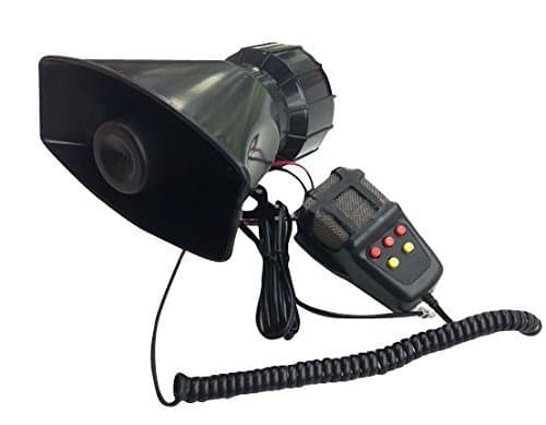 Auto Surfer Car siren speaker,12V 80W 5 Tone Sound Car Siren Vehicle Horn With Mic PA Speaker