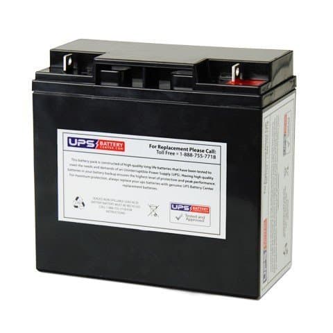 Sunnyway SW12200 Battery - Replacement UB12220 Universal Sealed Lead Acid Battery (12V, 22Ah, 22000mAh, NB Terminal, AGM, SLA)