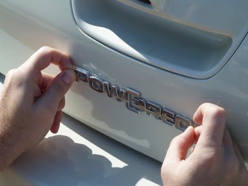 EV Badges Plug in Powered Badge Emblem for Volt, Leaf, Tesla