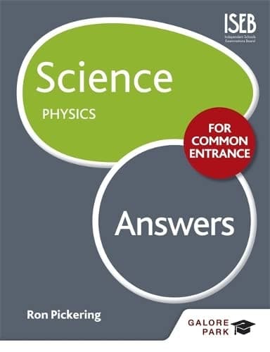 Science for Common Entrance: Physics Answers Paperback – 26 Jun. 2015
