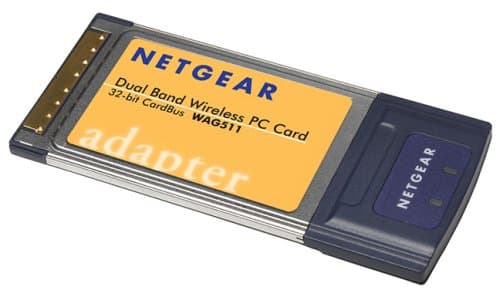 Netgear WAG511 Dual Band Wireless PC Card