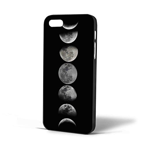 moon phases for iPhone Case (iPhone 5/5s Black)