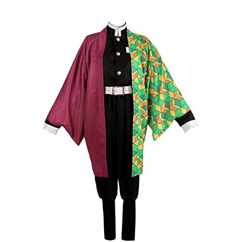 SBcosplay Demon Slayer Kamado Tanjirou Kamado Nezuko Agatsuma Zenitsu Tomioka Giyuu Cosplay Costume