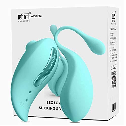 Sucking Vibrantor Wearable Wireless Remote Control Wearable Bullet Vibrantor for Women Couple