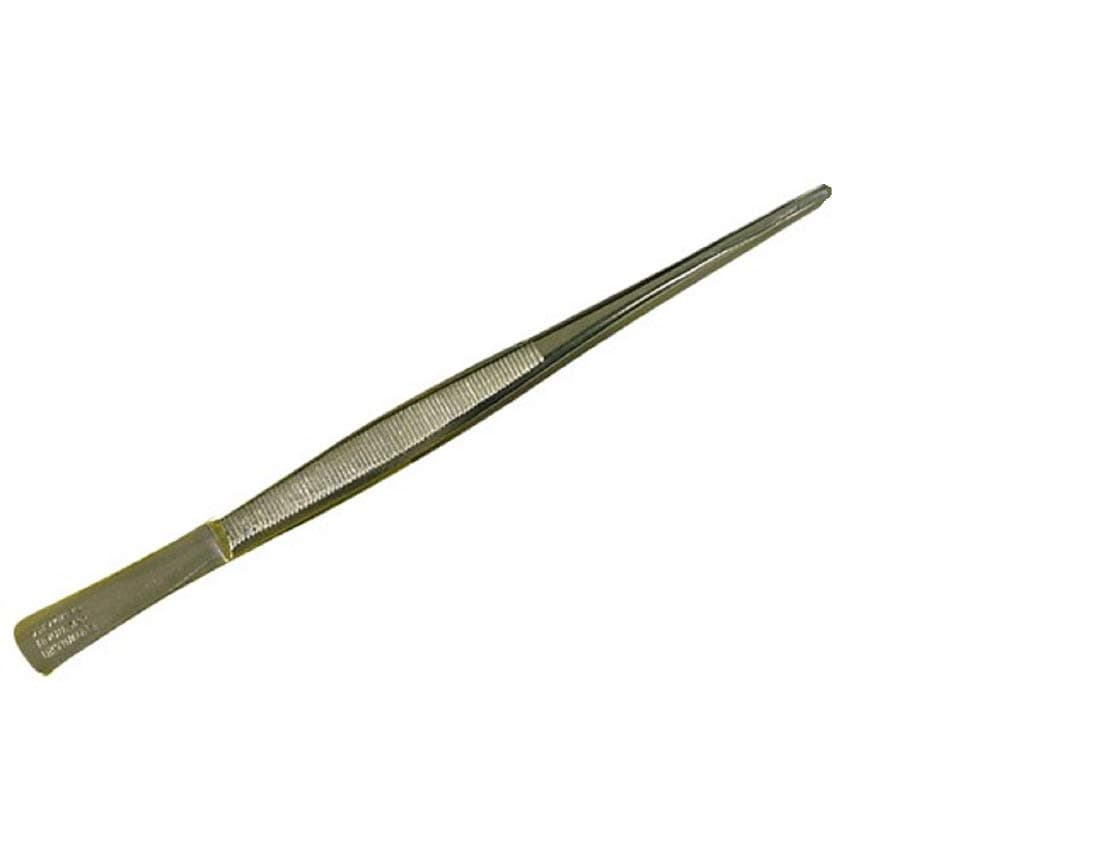 Professional 6 Stamp Tongs 902 Point Tip Tweezers