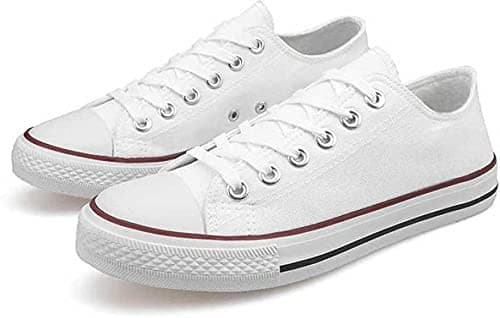 VnV Canvas Shoes for Men (White, Numeric_7)