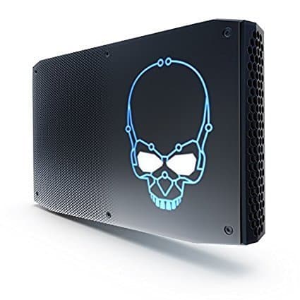Intel NUC NUC8I7HNK Mini PC, Intel Quad-Core i7-8705G Upto 4.1GHz, 16GB DDR4, 128GB SSD, AMD Radeon RX Vega M GL, WiFi, Thunderbolt 3, Supports Up to 6 Displays, Windows 10 Pro (16GB RAM + 128GB SSD)