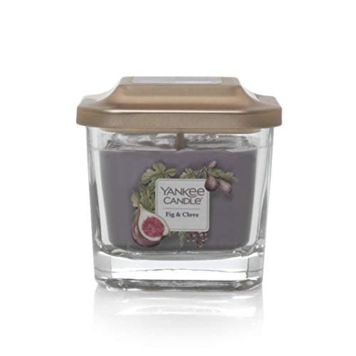 Yankee Candle, Medium 3-Wick Square Candles| Fig & Clove