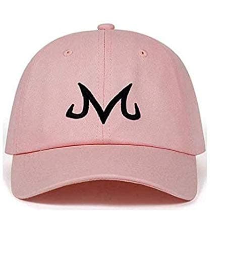ZJM Embroidered Dad Hat Majin Buu Dad Hat Snapback Cap Cotton Washed Baseball Cap for Men Women Hip Hop Dad Hat Golf caps