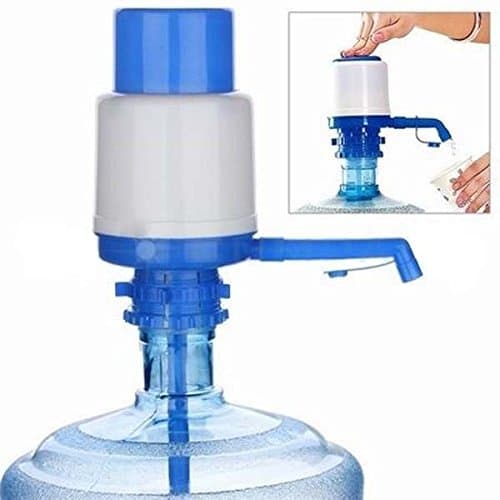 Drinking Water Hand Press Pump for Bottled Water Dispenser for 5-6 Gallon Style Bottles Home or Office - Great Alternative to Costly Filter Systems