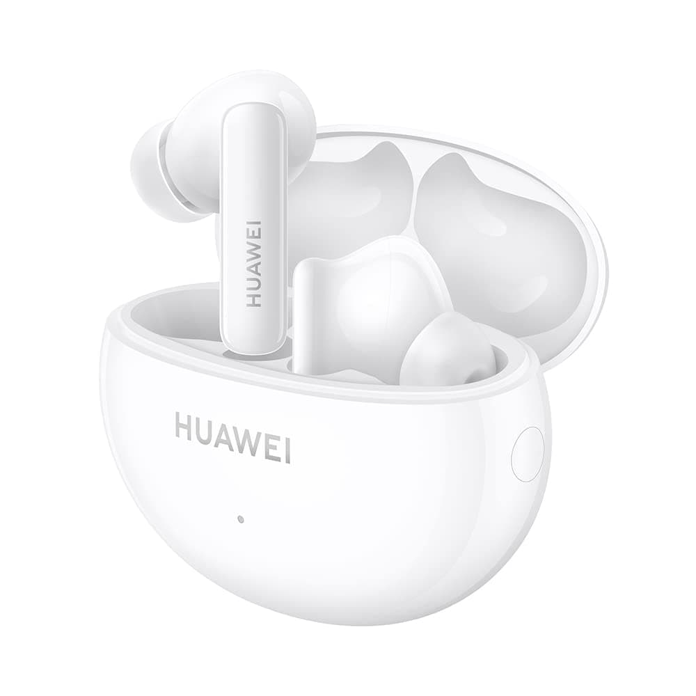 HUAWEI FreeBuds 5i Wireless Earphone, TWS Bluetooth Earbuds, Hi-Res sound, multi-mode noise cancellation, 28 hr battery life, Dual device connection, Water resistance, Comfort wear, Ceramic White