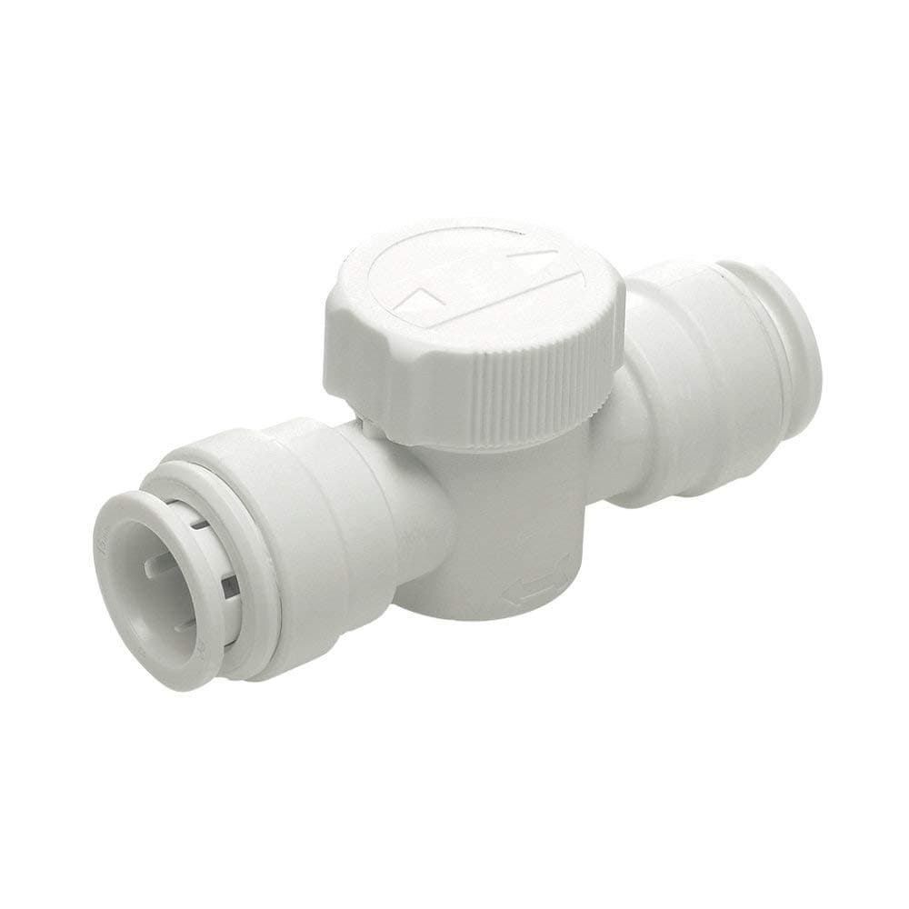 JOHN GUEST - 15MM Emergency Water Valve Shut Off Tap - Emergency Shut Off (SPEEDFIT Plastic plumbing push-in fittings)
