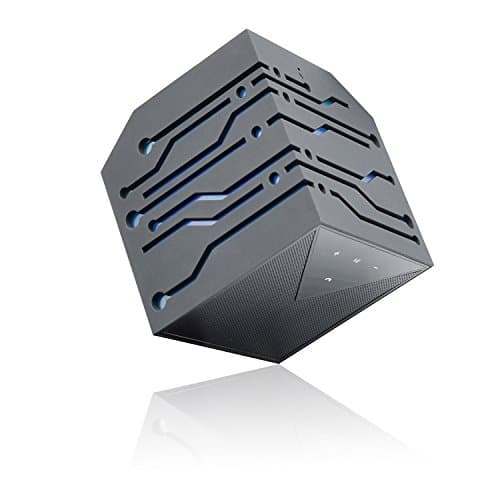 Dotopwhj BT2370 NFC Portable Mini Bluetooth Speaker 4.0 HIFI Stereo Speaker Ultra Loud Subwoofer with 3.5mm Input Jack, Black