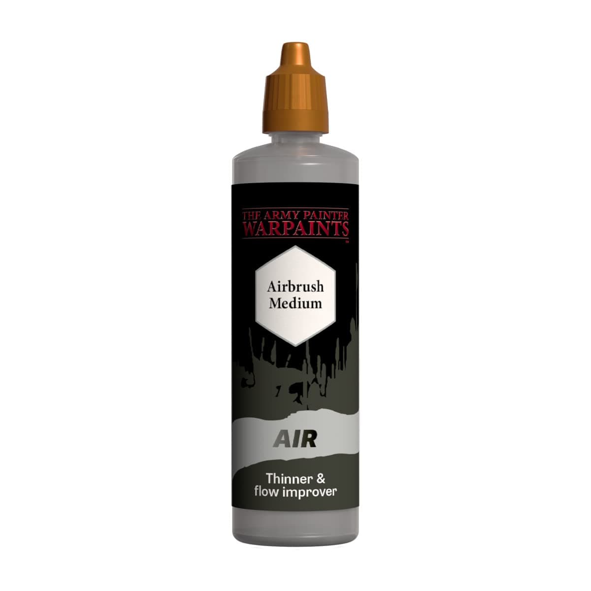 The Army Painter Airbrush Medium, 100ml Dropper Bottle Acrylic Paint Thinner, Flow Improver, for Airbrushing and Painting Wargaming Miniatures, Perfect for Tabletop Boardgames