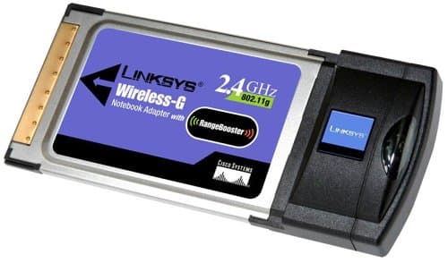 Cisco-Linksys WPC54GR Wireless-G Notebook Adapter with Rangebooster
