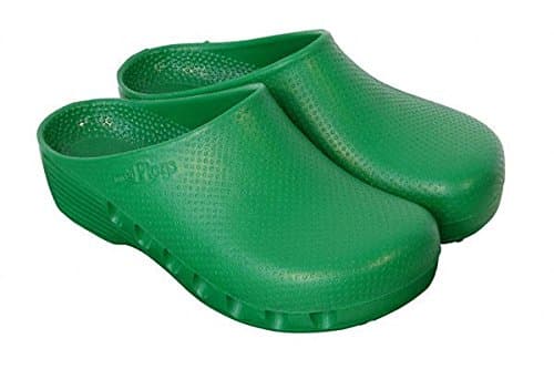 wsam 35 V Clog mediplogs Perforated Side, Anti-Static, Washable at 60 degree, Size 35, Green