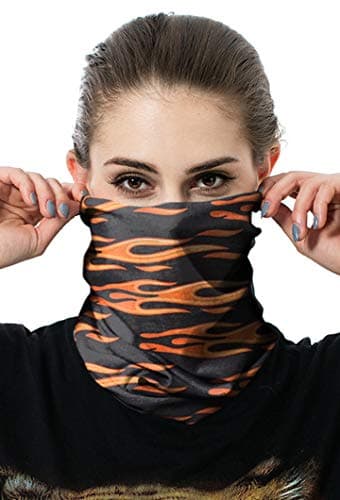 Unisex Multifunctional Seamless Bandana Face Mask Neck Gaiter Headwear Tube Mask Scarf
