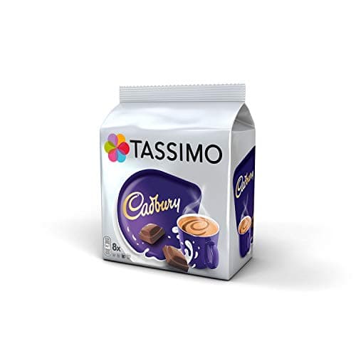 Tassimo Coffee Selection - Costa Cappuccino/Americano/Cadbury Hot Chocolate/L'Or Latte Macchiato/Kenco Americano pods - 5 Packs (56 Servings)