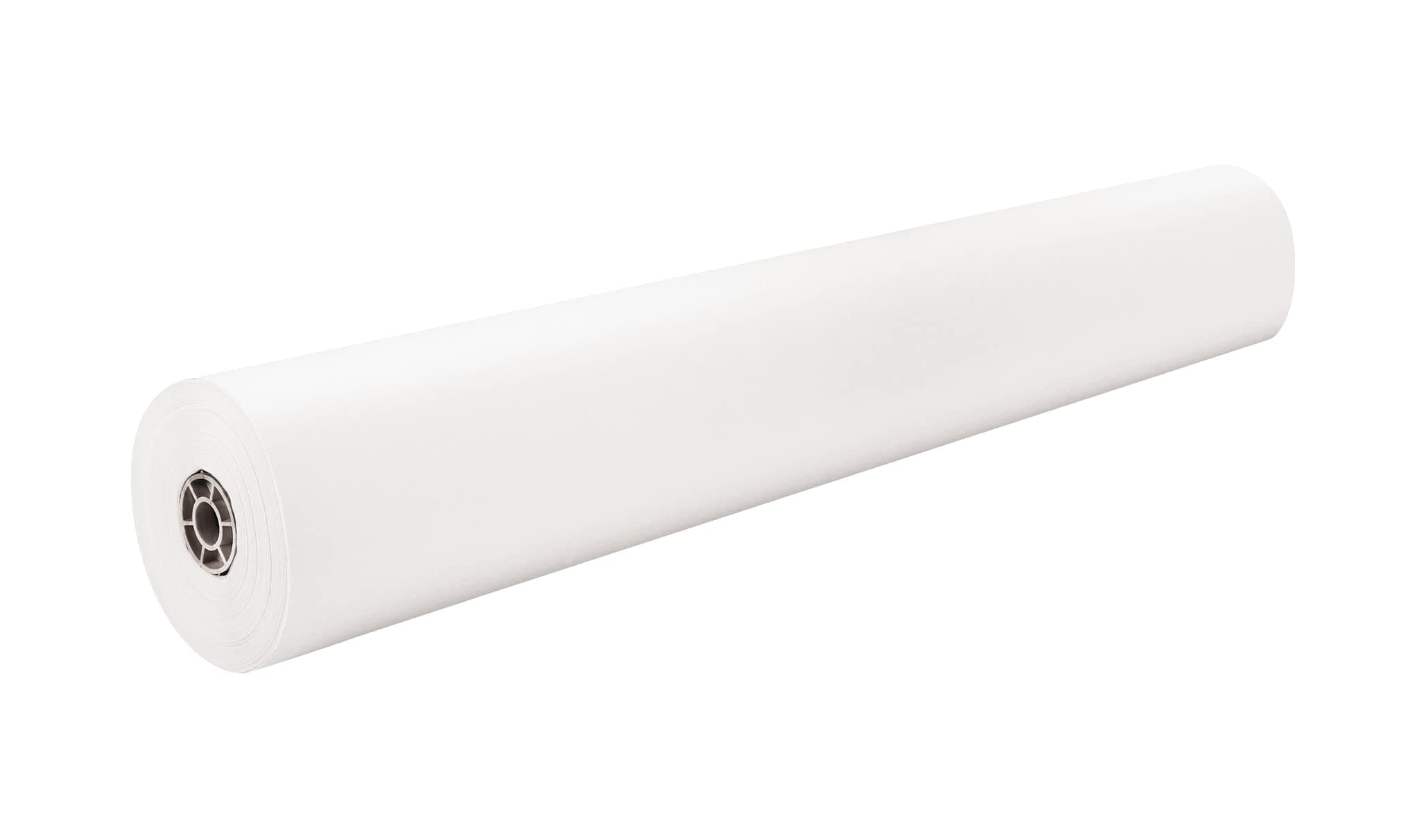 Pacon Rainbow Lightweight Duo-Finish Kraft Paper Roll, 3-Feet by 1000-Feet, White (63000)