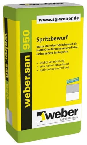 weber.san 950 Spritzbewurf - 25 kg