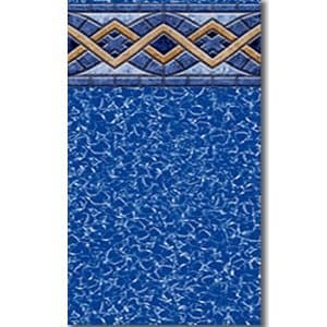Heavy Gauge Liberte Beaded Style Liner for 18ft x 33ft Oval Above Ground Pool