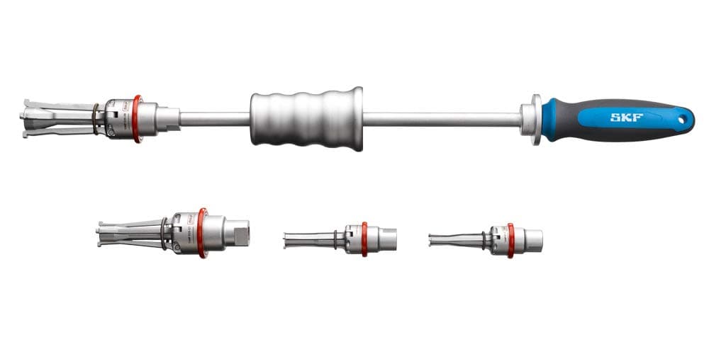 TMIP 7-28 Internal Bearing Puller Kit, Bores 7-28 mm, Sliding Hammer