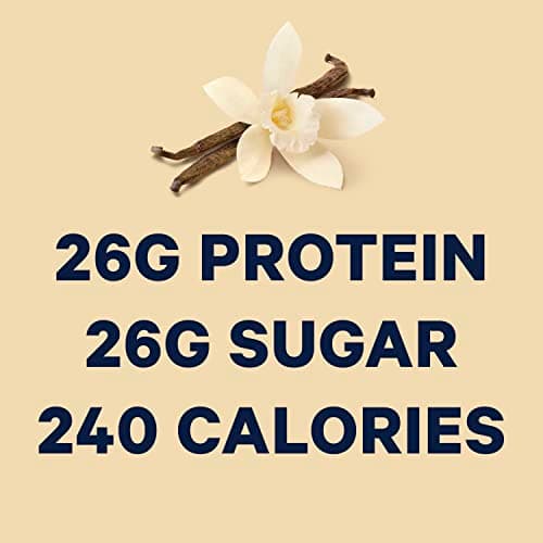 Core Power Fairlife 26g Protein Milk Shakes, Ready To Drink for Workout Recovery, No Artificial Sweeteners, Vanilla, 11.5 Fl Oz (Pack of 12)