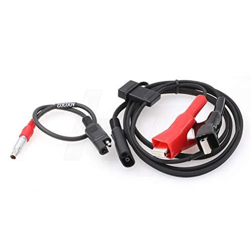 HangTon 12V External DC Power Cable for Topcon GPS Receiver HiPer V/HiPer Lite/Lite Plus / GB500 GB1000