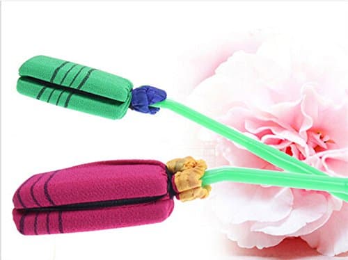 FORUN 2pcs set Shower ball or Bath Brush long handled (red,green)