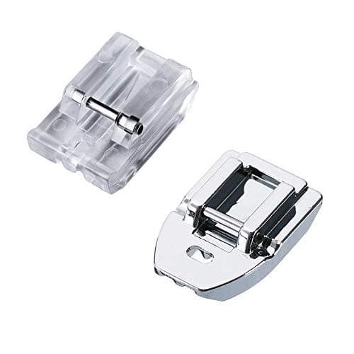 La Canilla2 x Invisible Hinge Feet Kit for Alfa, Singer, Brother, Juki, Lidl (Ratchet Attachment), Universal