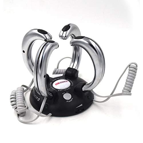 Lightning Reaction Reloaded Electric Shock Revenge Shocking Bar Party Game Toy silver&black