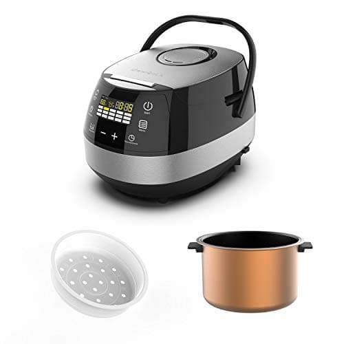Drew&Cole CleverChef 14-in-1 Intelligent Digital Multi Cooker, Aluminum, 860 W, 5 Litre, Chrome