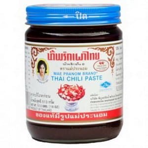 Thai Chili Paste Maepranom 57 Grams Sauce Thai. (Free A Gift Wooden Key Chain Pencil Handmade)
