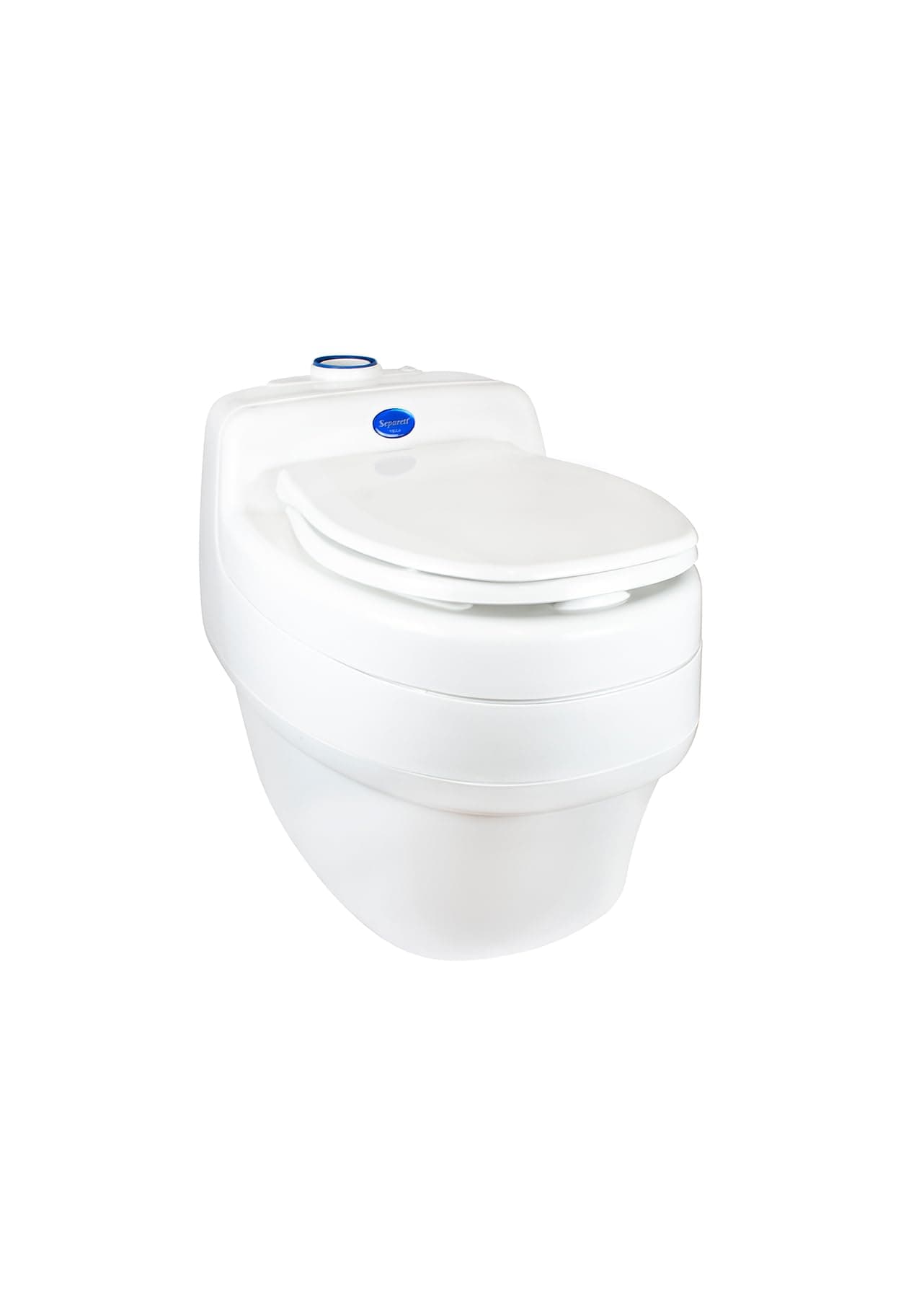 Separett Villa 9215 AC/DC 12V Urine Diverting High Capacity Waterless Composting Toilet