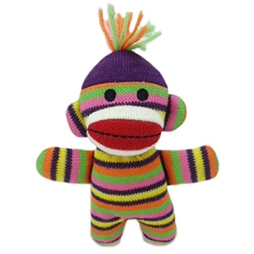 Lulubelles Power Plush - Lala Sock Monkey Baby