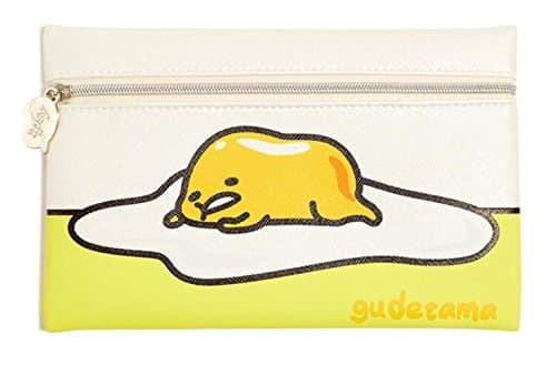July 2017 Zippered Cosmetics Bag - Gudetama - Makeup Bag Only