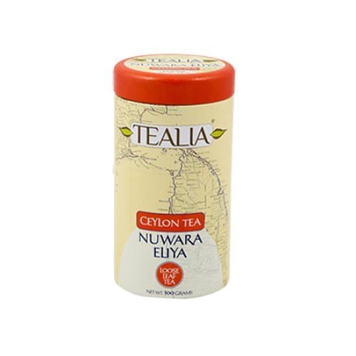 Tealia Loose Tea in Tin, Nuwara Eliya, 100g