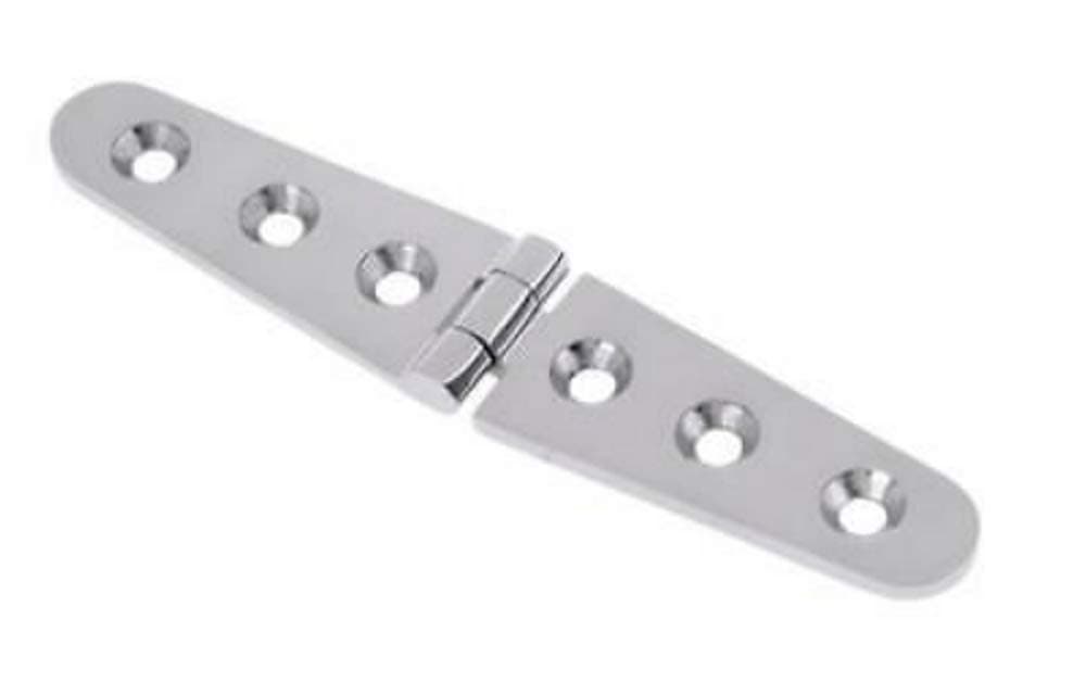 Heavy Duty Stainless Steel Strap Hinge 6"