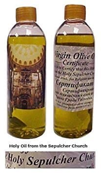 Large Holy Oil from the Sepulcher Church in Jerusalem
