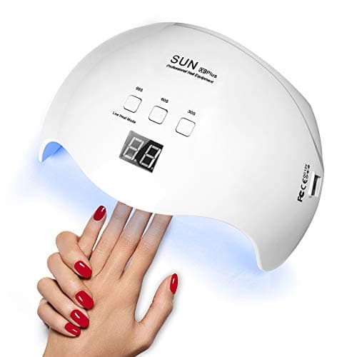 OHIYO Curing Lamps, Nail Gel Dryer for Gel 48W Nail Art Lamps Nail Lamp Led Lamp for Nails UV Nail Lamp Fit for All Manicure Gel Nail, Fingernail & Toenail LED Curing Light LED Nail Dryer