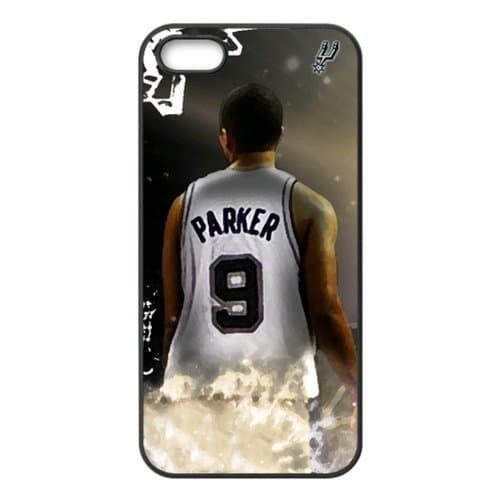 Perfectly Designed iPhone 5/5s TPU Case with San Antonio Spurs Tony Parker Image-by Allthingsbasketball